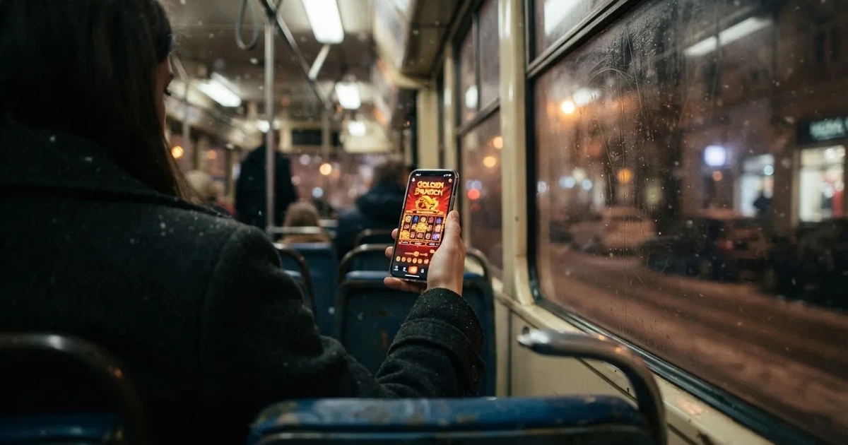 Mobitel u ruci u zagrebačkom tramvaju jedne zimske večeri — casina za iphone u hrvatskoj